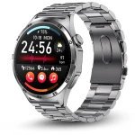 Smartwatch Męski Kardiowatch srebny Proventus MT300 EKG, Ciśnienie, Funkcja Rozmów, Menu PL