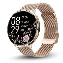 Smartwatch Damski Proventus PTG21 -  Funkcja Rozmowy, GPS, Wodoodporny, Menu PL, Inteligentny Zegarek