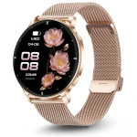 Smartwatch Zegarek DAMSKI Proventus PTG39 - WODOODPORNY CIŚNIENIE PULS ROZMOWY MENU PL AMOLED