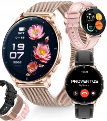 Zestaw 5w1 Smartwatch Damski Proventus PTG39