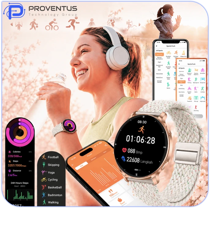 Smartwatch Proventus PTG39 Premium