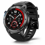 Smartwatch Męski Zegarek Proventus PTG56 czarny — GPS, WODOODPORNY 5ATM, AMOLED, Funkcja Rozmów, MENU POLSKIE